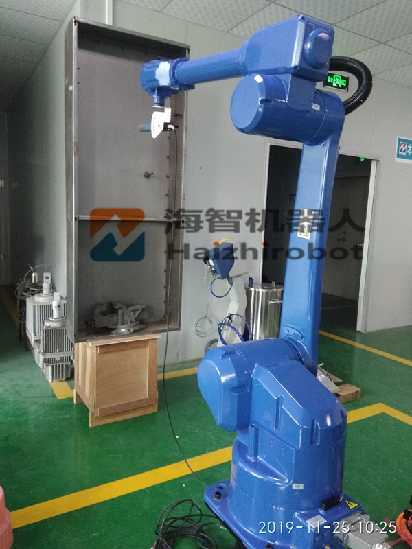 杭州消防箱喷粉机器人使用回访