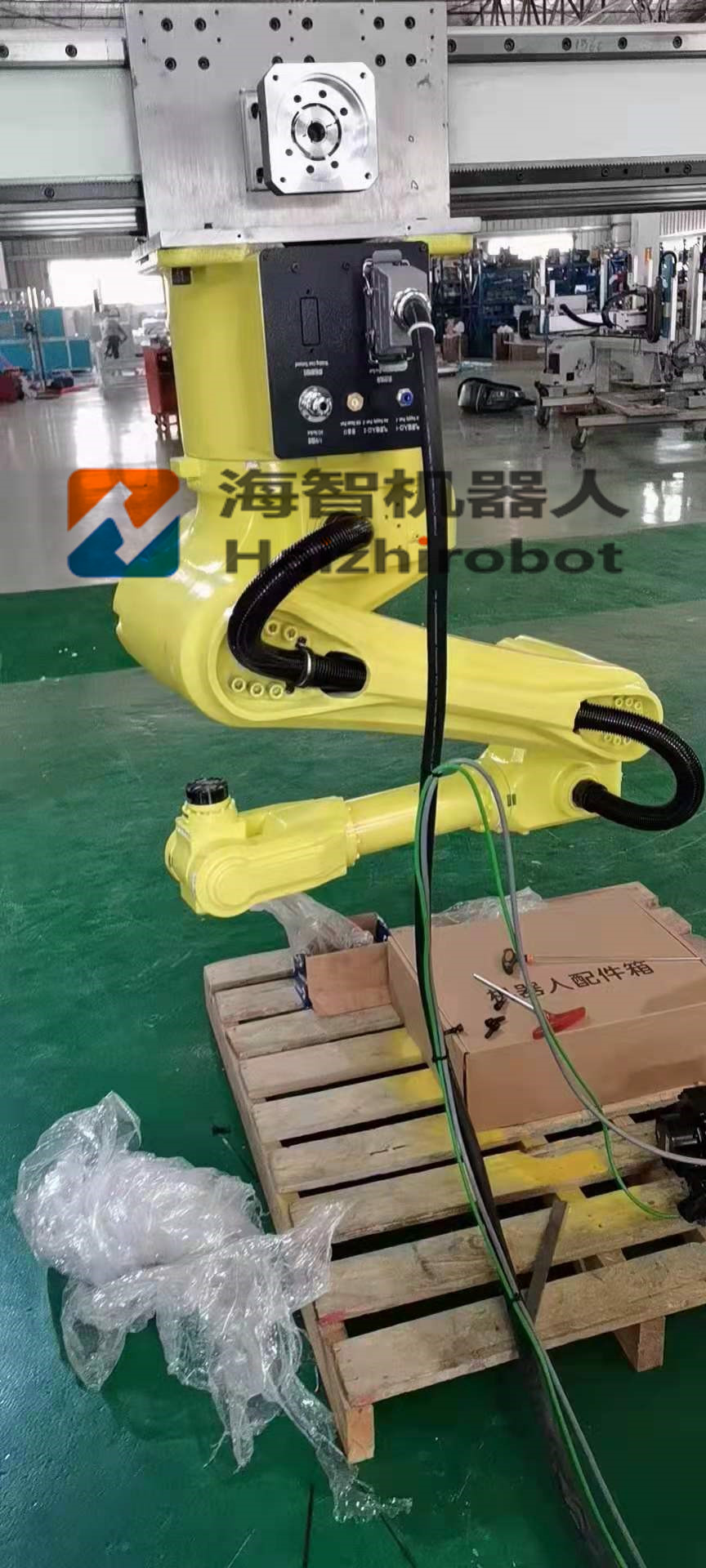 小型机器人吊挂喷涂机器人(图1)